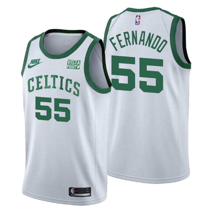Men's Boston Celtics Bruno Fernando #28 75th Anniversary Jersey 2401FFCL